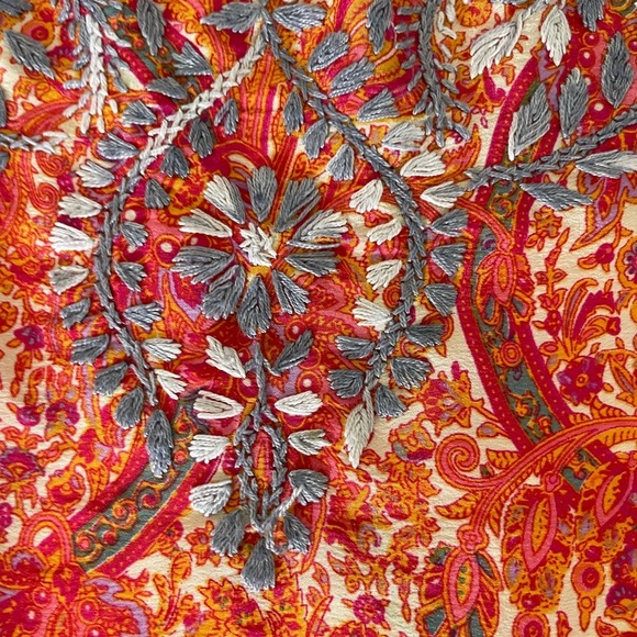 Soft Surroundings Vibrant Paisley Tunic - Picture 5 of 9